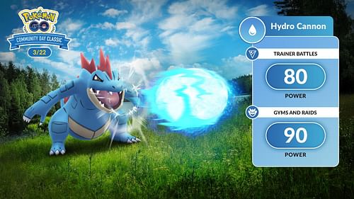 Feraligatr with Hydro Cannon (Image via TPC)