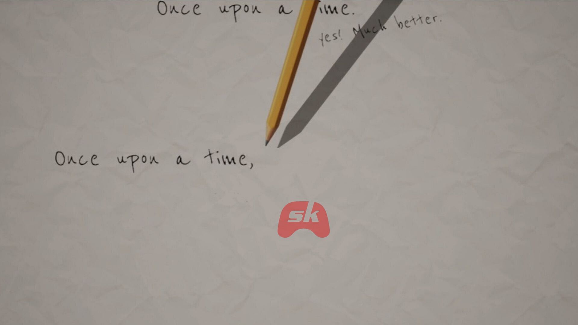 This quest takes place in a pencil-drawn environment (Image via Sportskeeda Gaming || EA)