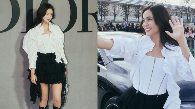 "Hope it's not that serious" — Fans concerned to see BLACKPINK's Jisoo limping at the DIOR's Fall/Winter 2025 show at Paris Fashion Week