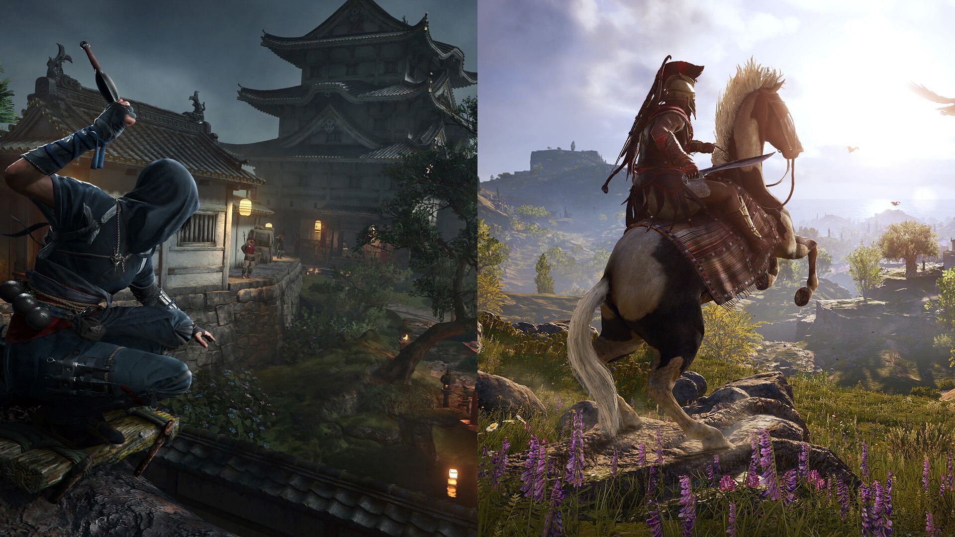 Differences between AC Shadows and Odyssey (Image via Ubisoft)