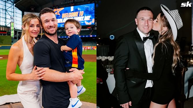 Alex Bregman's wife Reagan reacts to ultrasound photos as she eagerly awaits her second child with Red Sox star