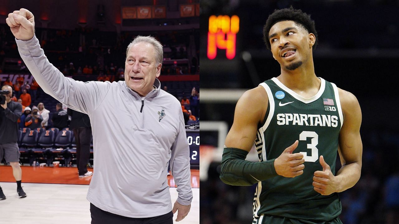 &quot;Really proud&quot;: $13,000,000 worth Tom Izzo gives emotional tribute to senior guard Jaden Akins