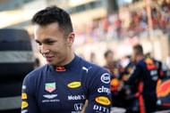 Alexander Albon of Red Bull Racing prepares to drive on the grid before the F1 Grand Prix of Abu Dhabi at Yas Marina Circuit on December 01, 2019- Source: Getty