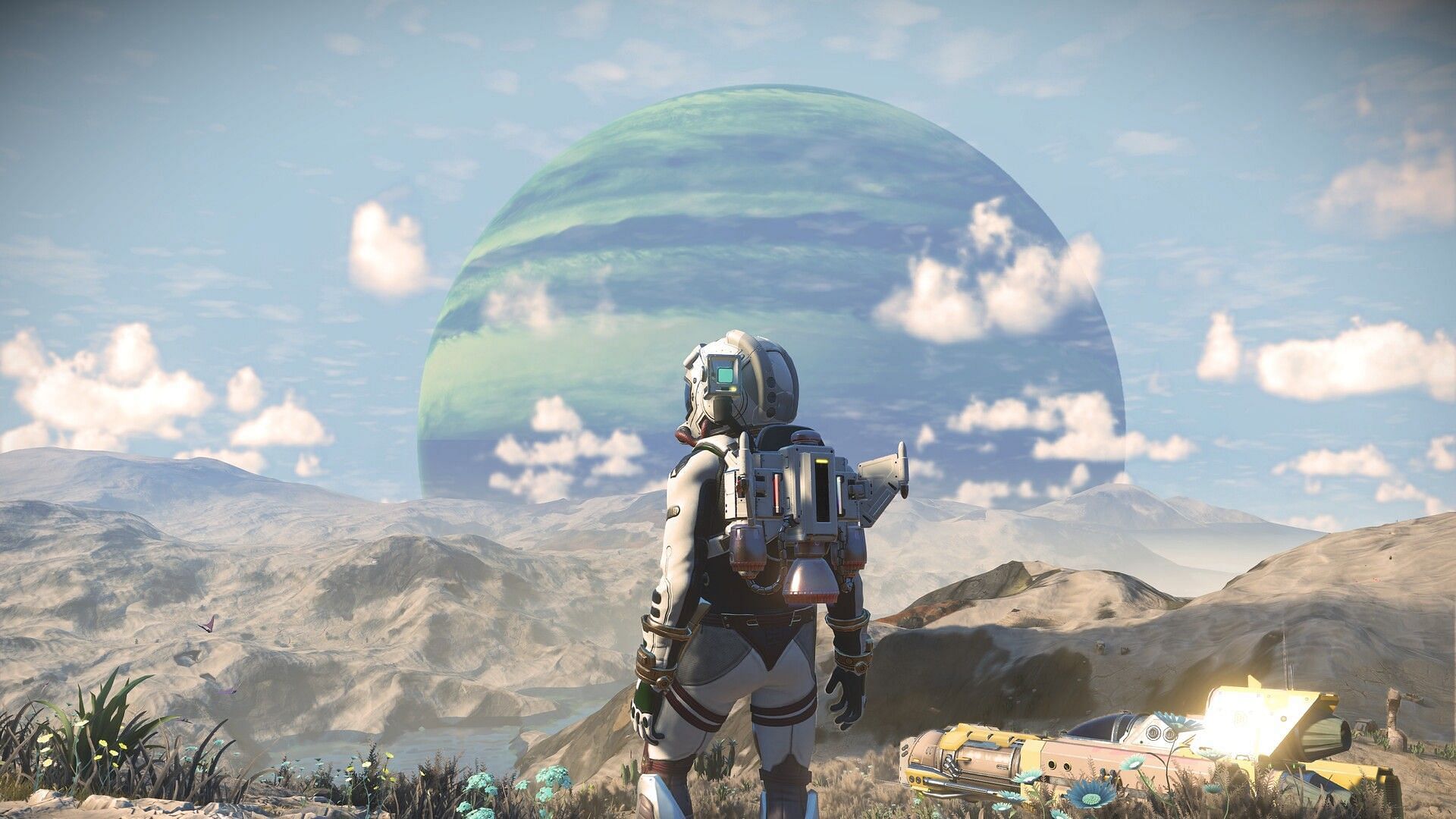 No Man&#039;s Sky has launched its 17th update, &quot;Titan&quot; (Image via Hello Games)