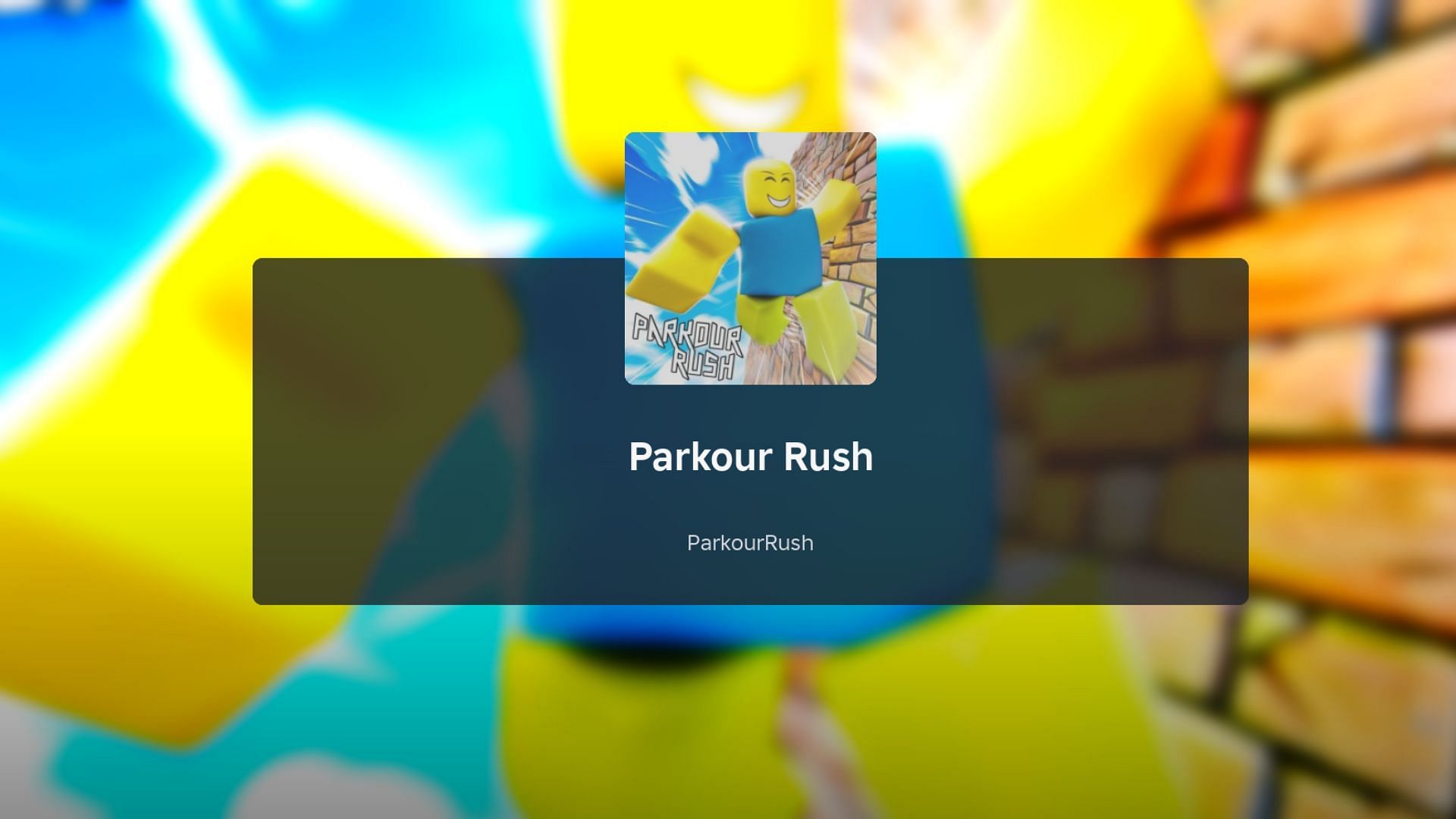 Parkour Rush loading screen