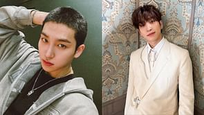"It's getting too real" — Fans emotional as THE BOYZ' Sangyeon shaves his head on livestream prior to his mandatory military enlistment