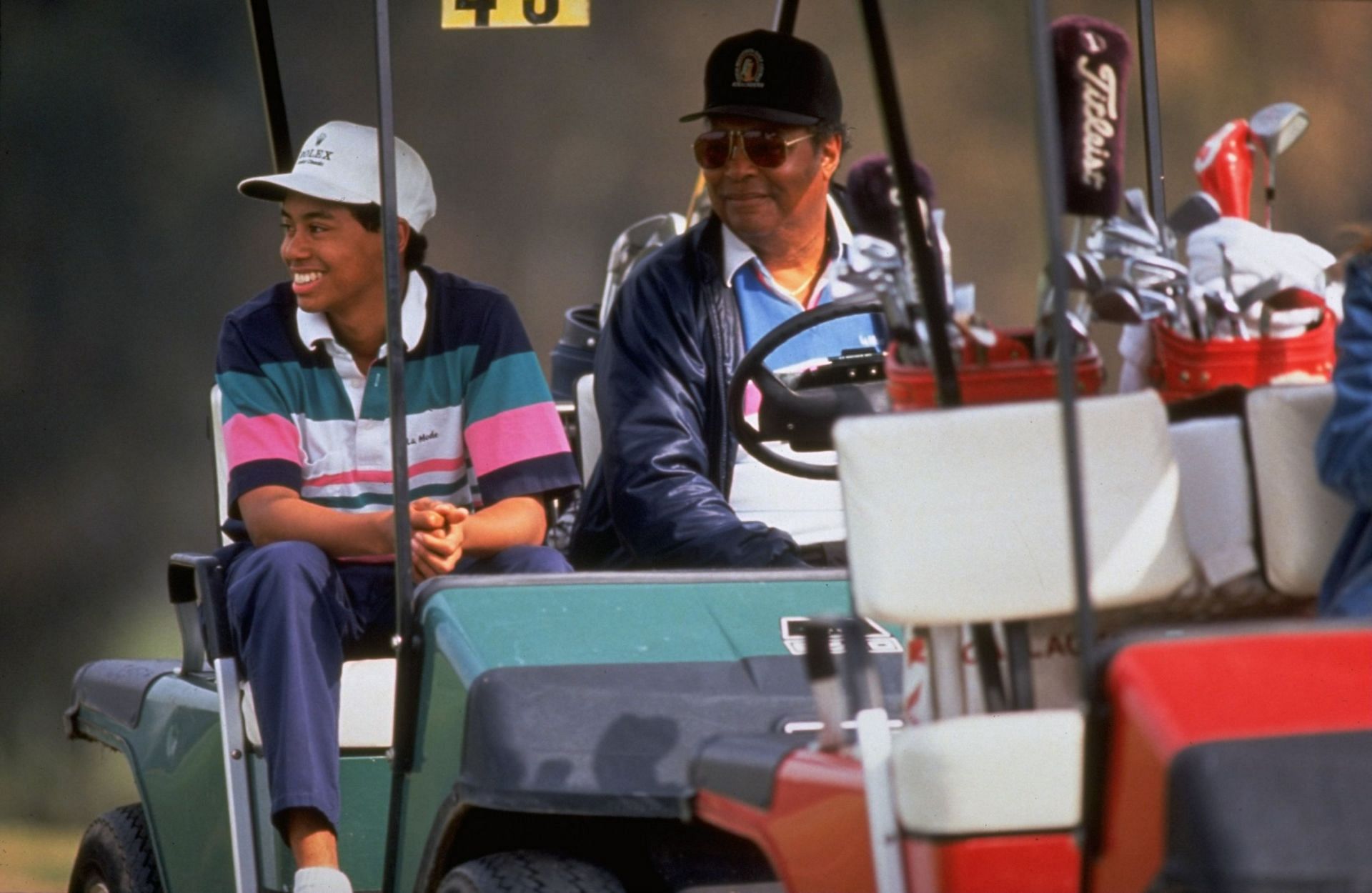 Eldrick Tiger Woods and Earl Woods, Golf - Source: Getty