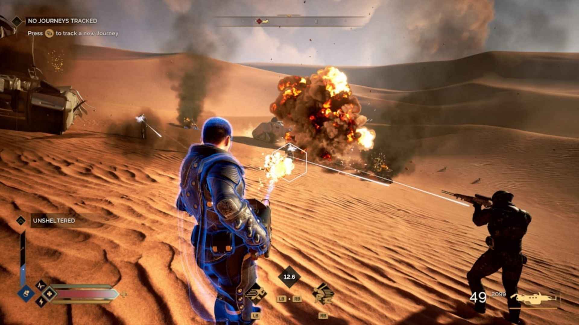 Who doesn&#039;t want to unleash a powerful flamethrower on their enemies? (Image via Funcom)