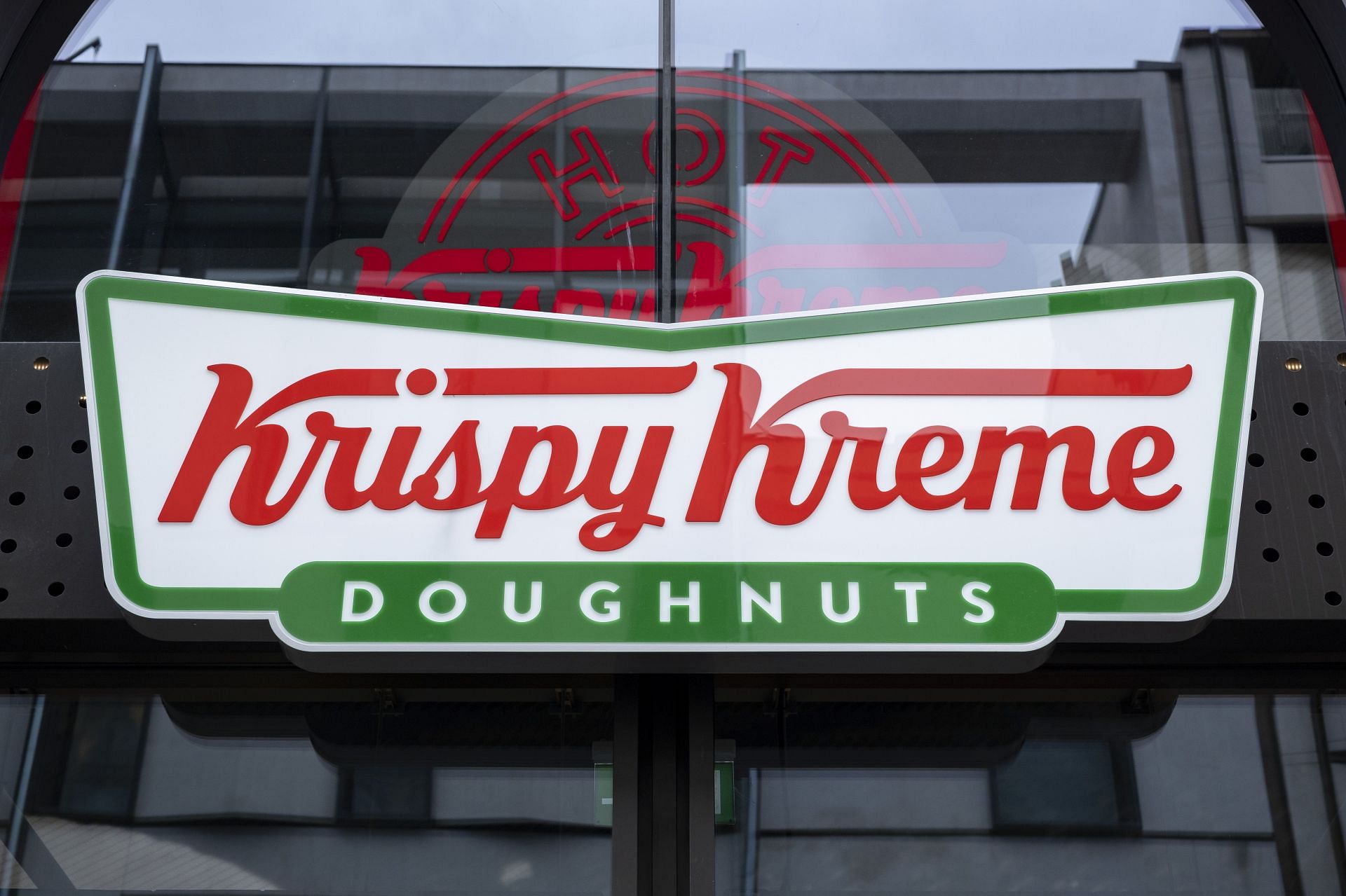 Sign For Brand Krispy Kreme - Source: Getty