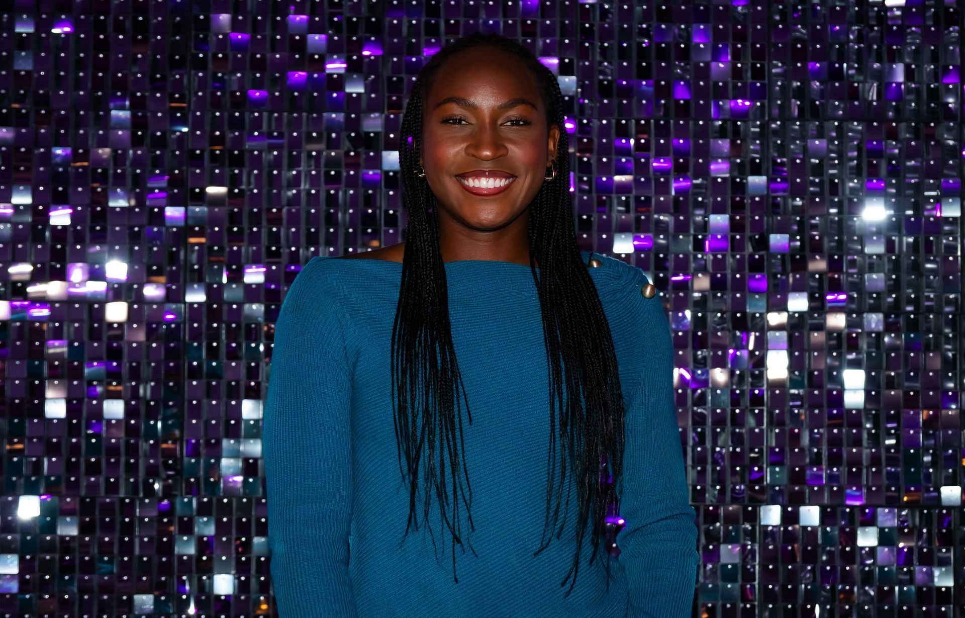 Coco Gauff at the 2025 Dubai Championships. Image: Getty