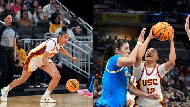 "Bun doesn't move but JuJu's all over the court" - JuJu Watkins' iconic look gets big shoutout from Nike