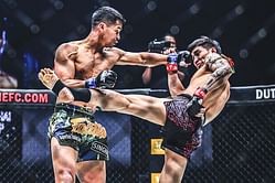 WATCH: Featherweight Muay Thai king Tawanchai's surgical beatdown of fellow champ Superbon in Bangkok super fight