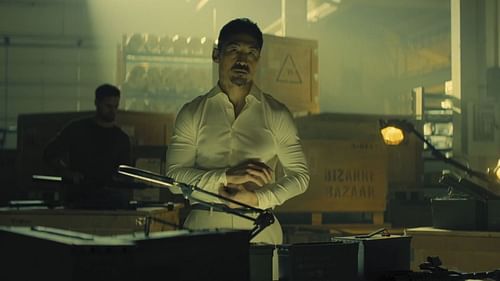 Brian Tee as Francis Xavier Quinn/Julius McCabe in Reacher season 3 (Image via Prime Video)