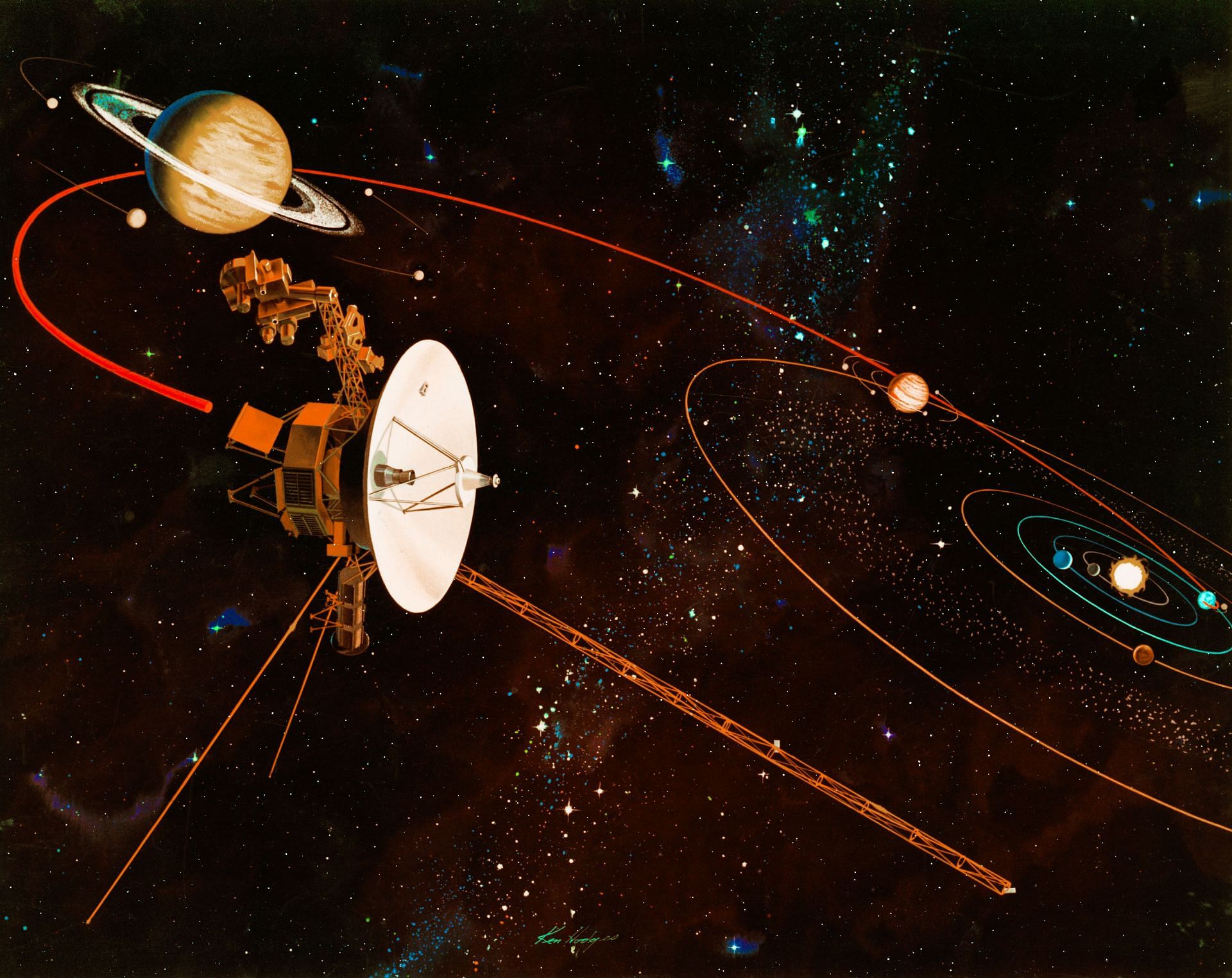 Voyager Trajectory - Source: Getty