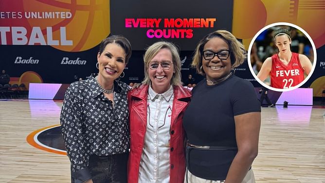 "Hanging with one of Caitlin’s biggest haters" - Fever fans react as Caitlin Clark-led team's GM links up with Cindy Brunson and Sheryl Swoopes