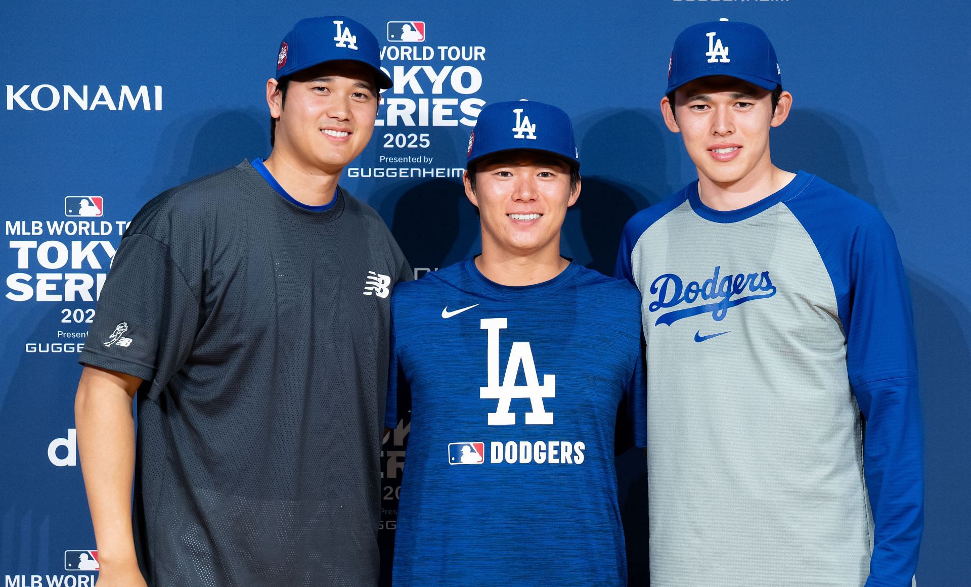 Roki Sasaki joined Shohei Ohatni and Yoshinobu Yamamoto at the Dodgers this year (Image Source: Getty)