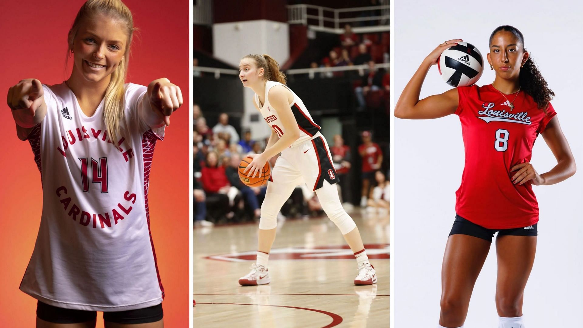 Anna DeBeer (left), Elena Scoot (middle) and Nayelis Cabello