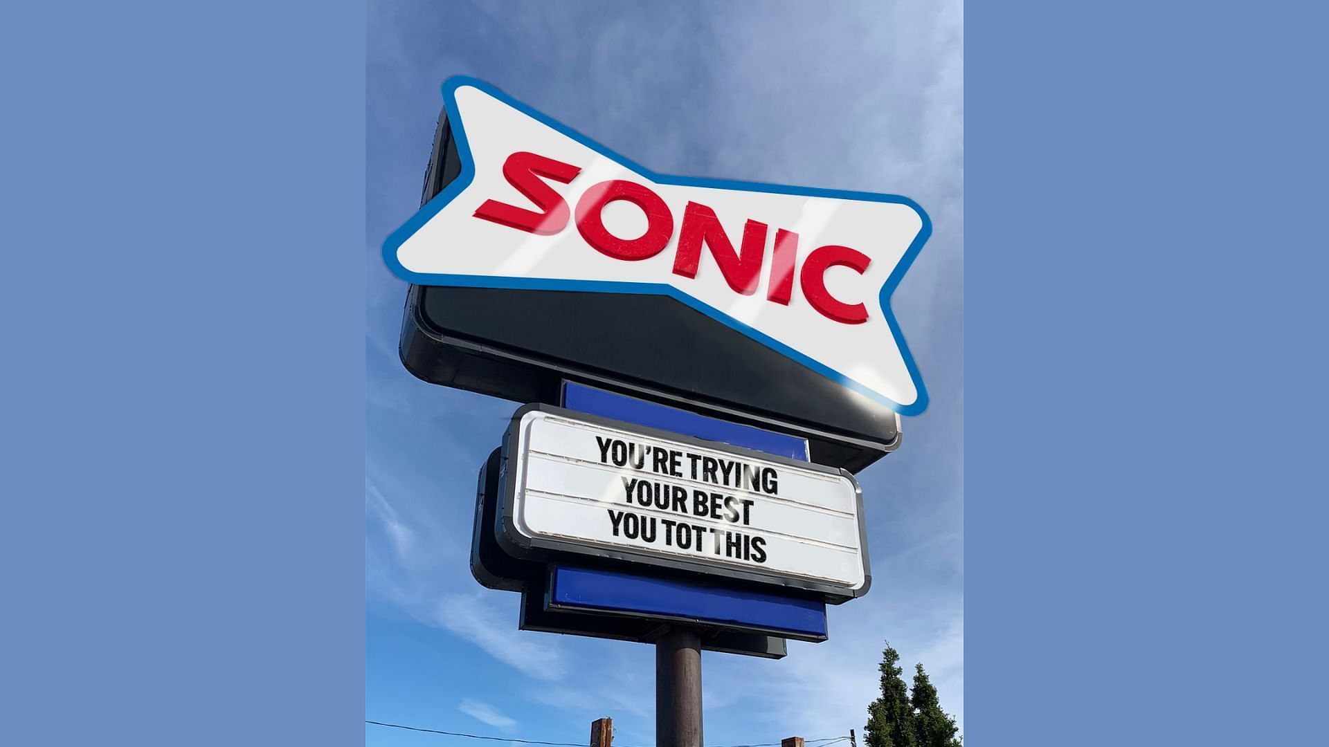 Sonic Drive in has launched a new Slush to its menu (Image via X/@sonicdrivein)