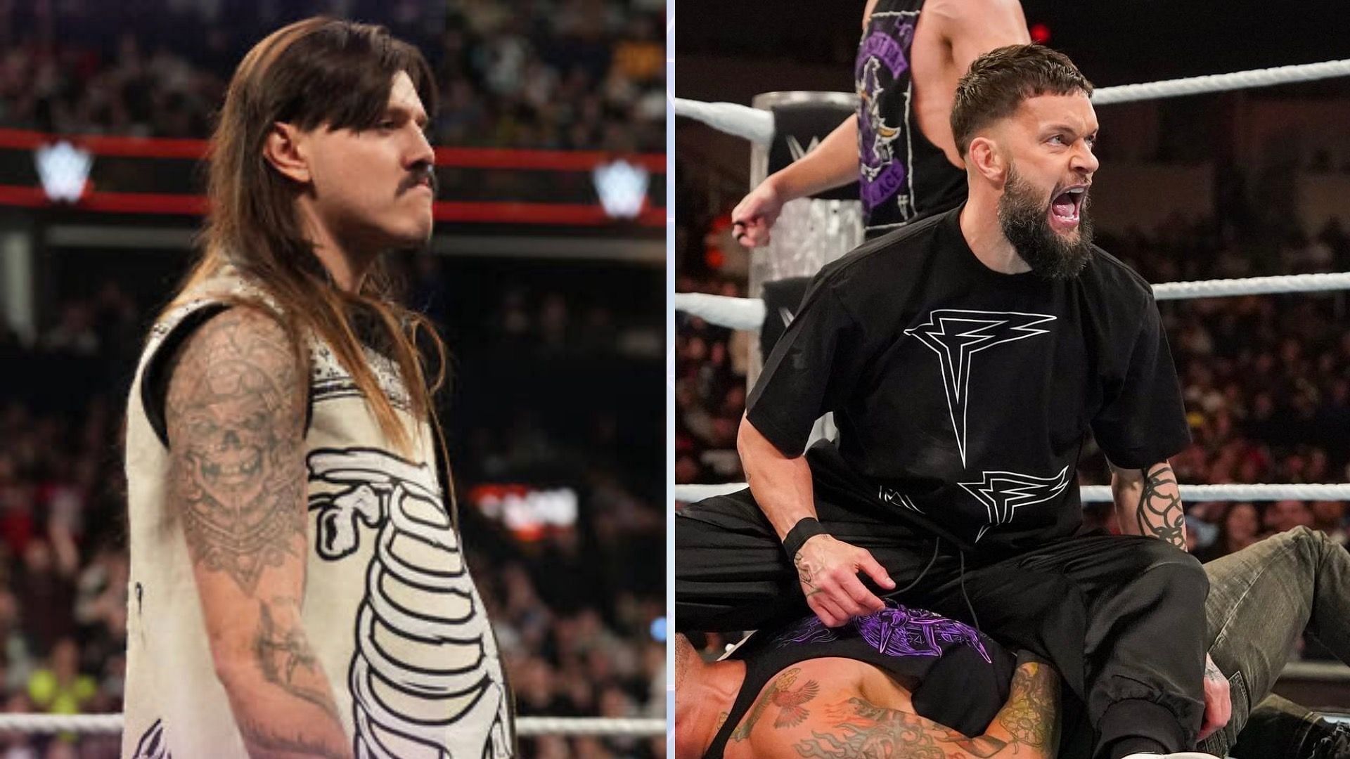 Dominik Mysterio could soon introduce a new member of The Judgment Day in WWE [Credit: WWE.com &amp; Finn Balor on X]