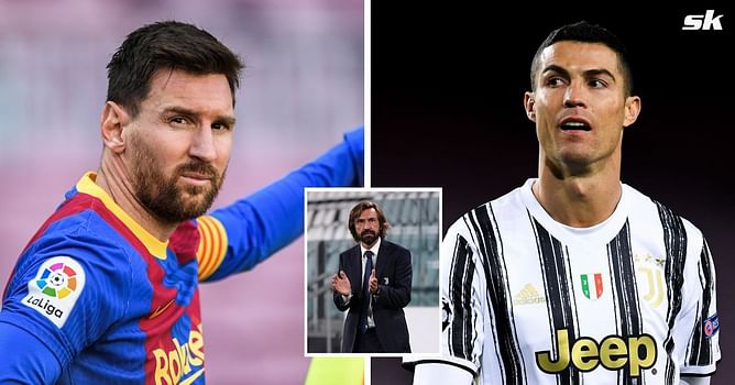 “I can’t answer” - Juventus hero Andrea Pirlo responds when asked to choose between Cristiano Ronaldo and Lionel Messi