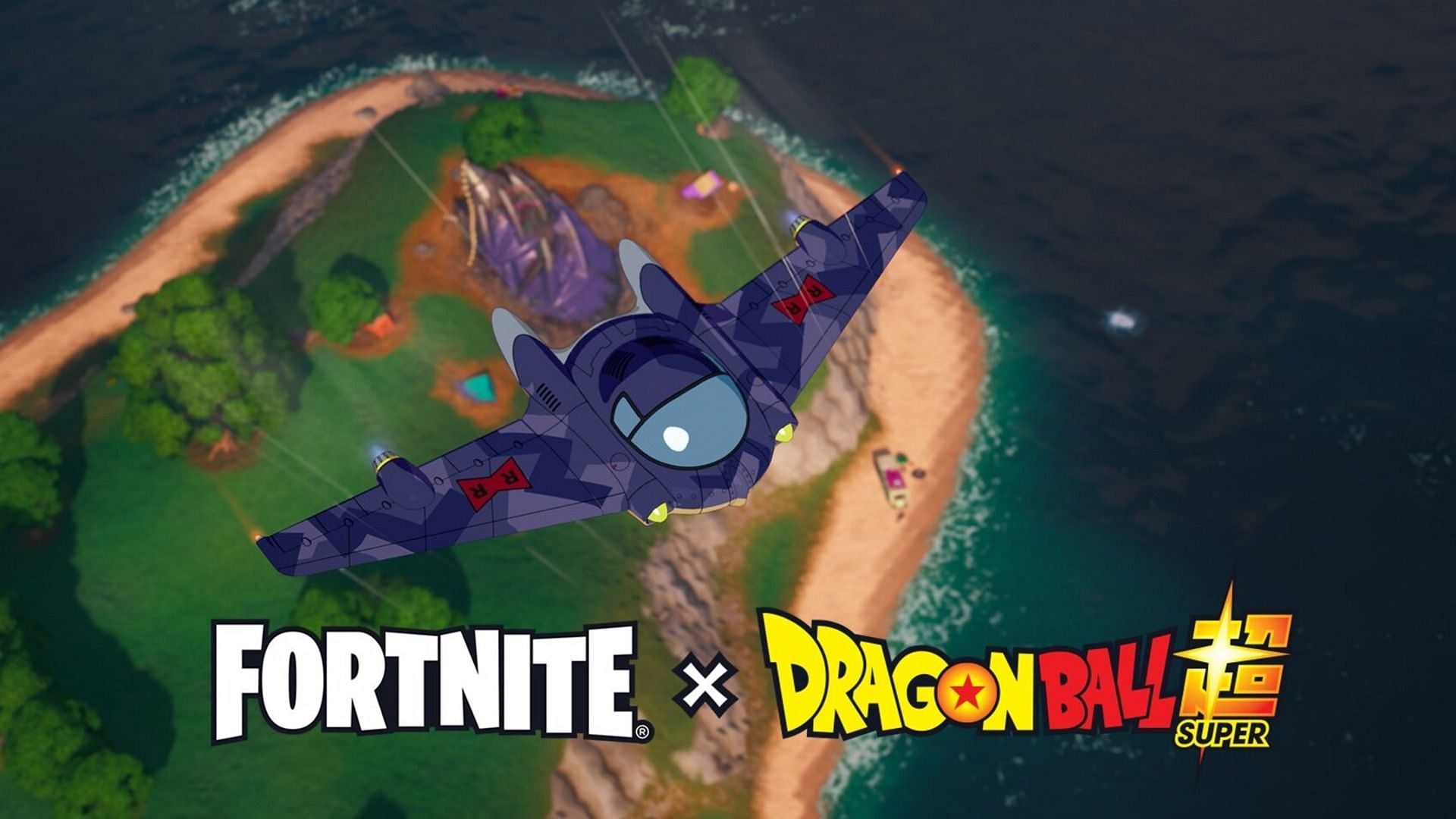 Fortnite x Dragon Ball Super (Image via Epic Games)