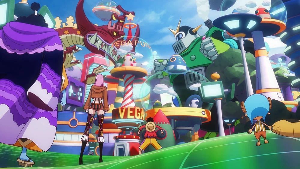 Monkey D. Luffy in One Piece.