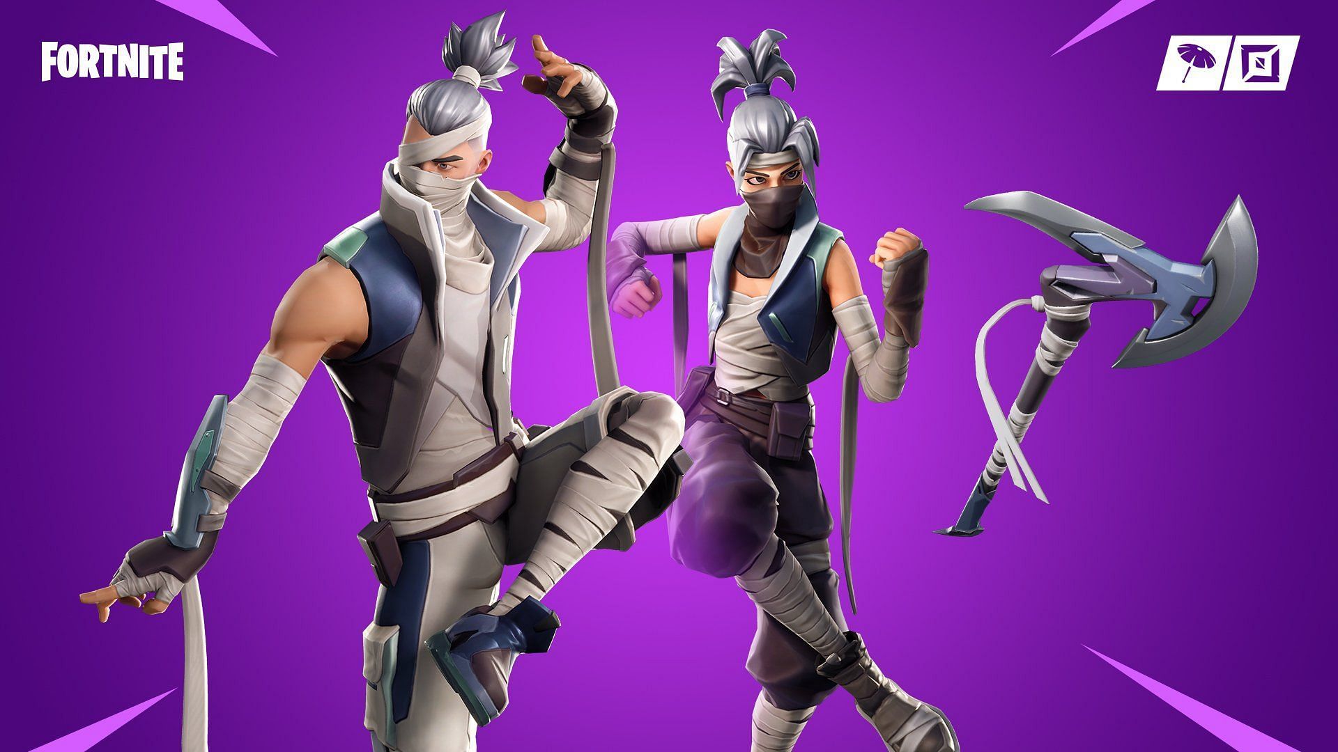 The Kuno and Kenji skins are now in Fortnite (Image via Epic Games)