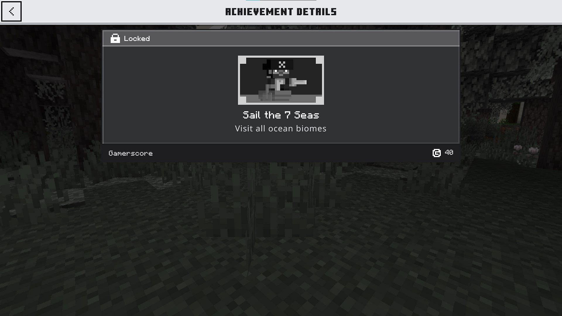 Bedrock exclusive achievement (Image via Mojang &amp; Sportskeeda Gaming)