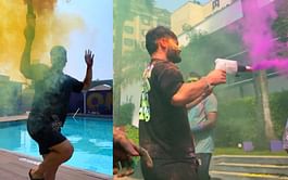 KKR's ₹13 crore batter dances joyfully while celebrating Holi ahead of IPL 2025 [Watch]