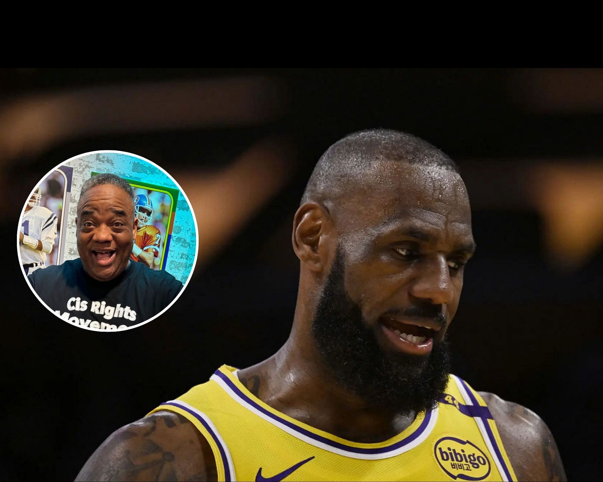 Jason Whitlock slams Skip Bayless anew for criticism of LA Lakers star LeBron James (Image Source: Getty, X/@WhitlockJason)