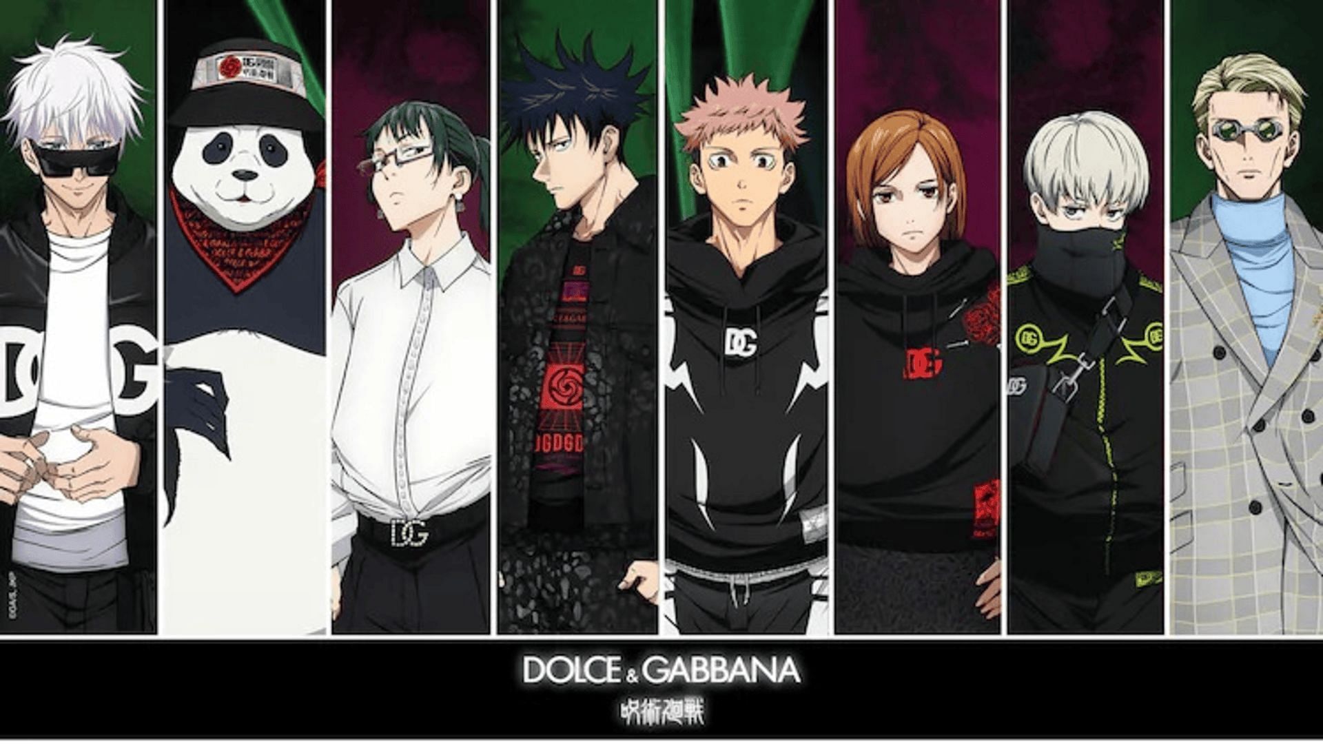 Dolce &amp; Gabbana x Jujutsu Kaisen (Image via X)