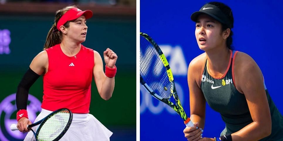 Katie Volynets v Alexandra Eala (Source: Getty)