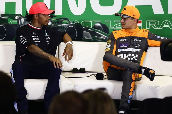 “Try racing in 19th and 20th, he’s never done that in his life": When Lando Norris took a playful dig at Lewis Hamilton