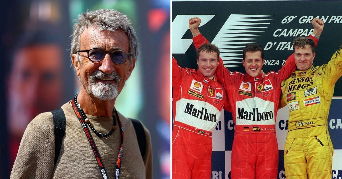 F1, Formula 1, Eddie Jordan, Michael Schumacher, Damon Hill