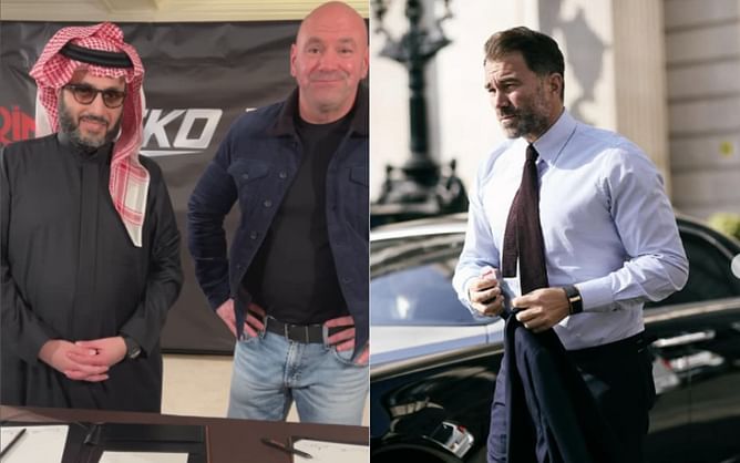 Eddie Hearn makes feelings known as he gives honest assessment about Dana White and Turki Alalshikh's new boxing league