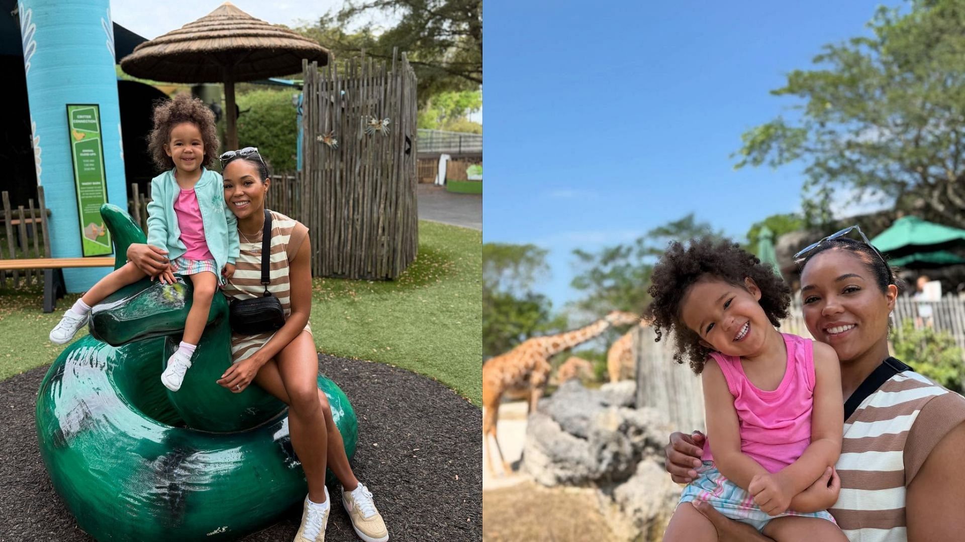 Napheesa Collier and daughter Mila make special memories on 