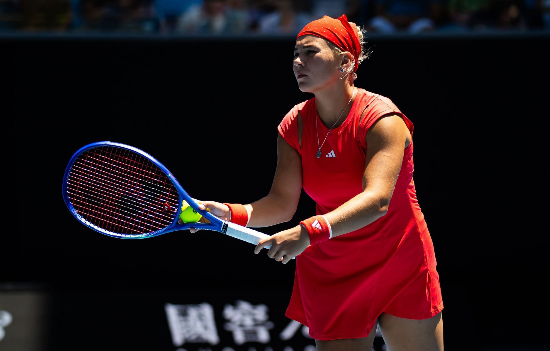 Diana Shnaider at the 2025 Australian Open - Source: Getty