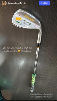 Still image from Jena Sims' Instagram story (@jenamsims)