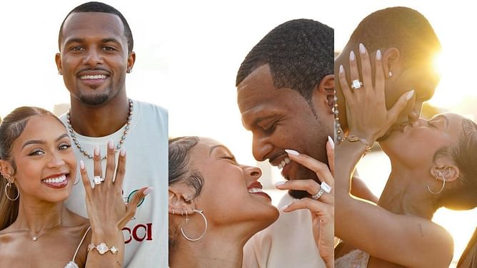 “I get to marry my best friend” – Jilly Anais gushes over Deshaun Watson after QB spent $2,500,000 on engagement ring
