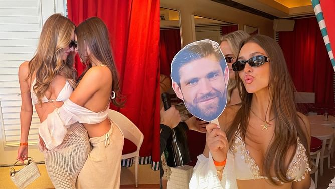 Leon Draisaitl's fiancee Celeste drops photo dump from 'best bachelorette party' in Las Vegas with Oilers players' partners