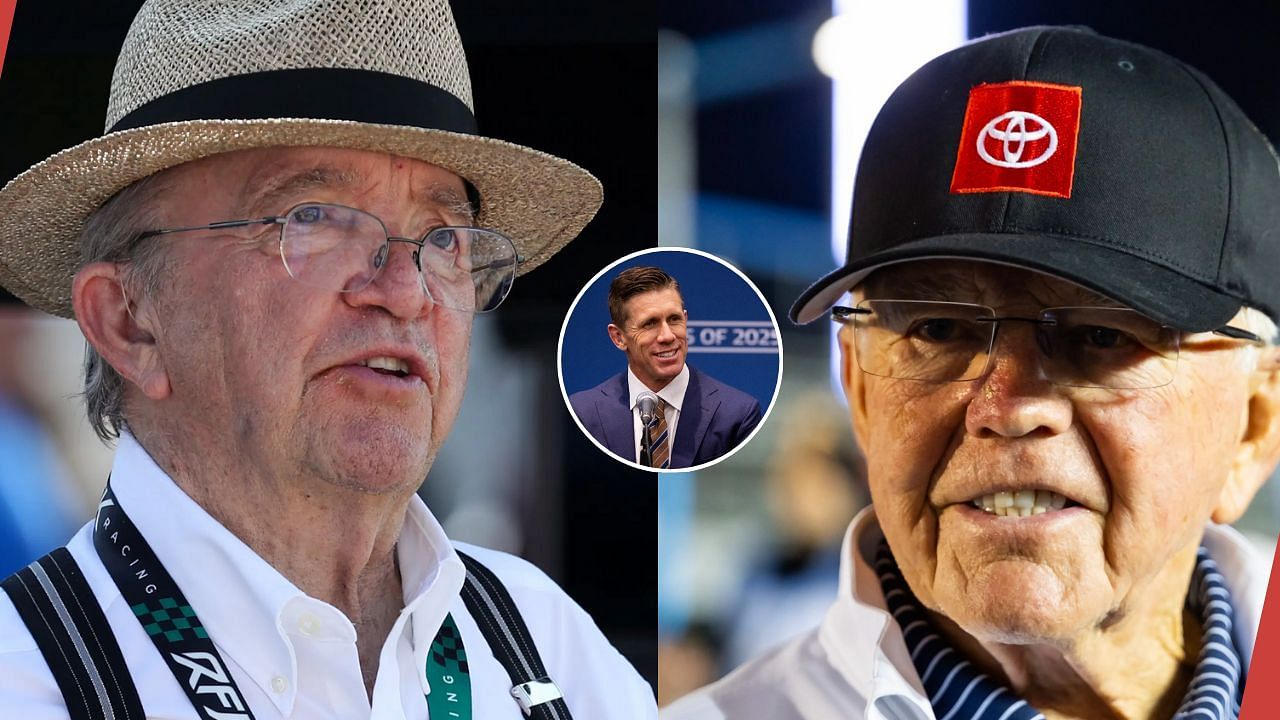 Left - Jack Roush. Centre - Carl Edwards. Right - Joe Gibbs (Source - IMAGN)