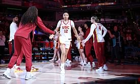 USC’s JuJu Watkins reacts to special feature for energy drink brand ahead of March Madness