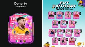 EA FC 25 Matt Doherty FUT Birthday SBC: All tasks and cheapest solutions