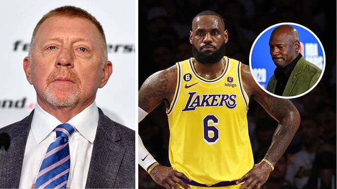 Boris Becker reacts to $800M-worth LeBron James revealing truth behind not talking to arch-rival Michael Jordan
