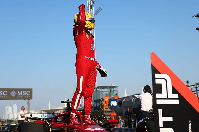 "Really?": Lewis Hamilton shocked as he rocks F1 world by securing pole position for Chinese GP sprint