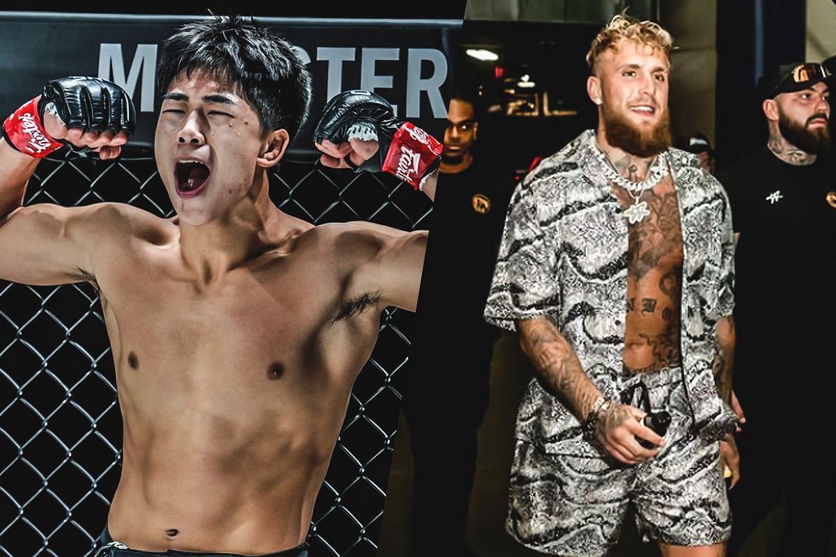 Adrian Lee and Jake Paul - Photo by ONE Championship