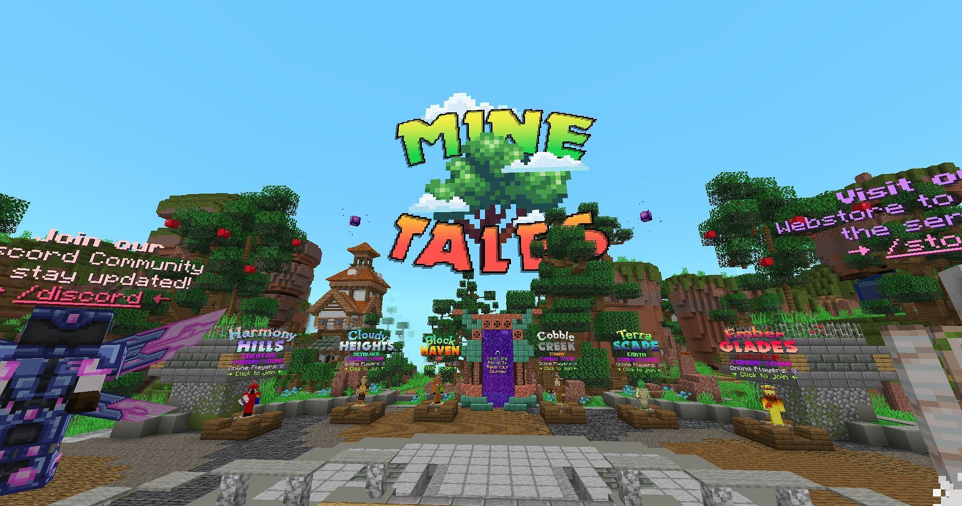 MineTales is an incredible server (Image via Mojang Studios)