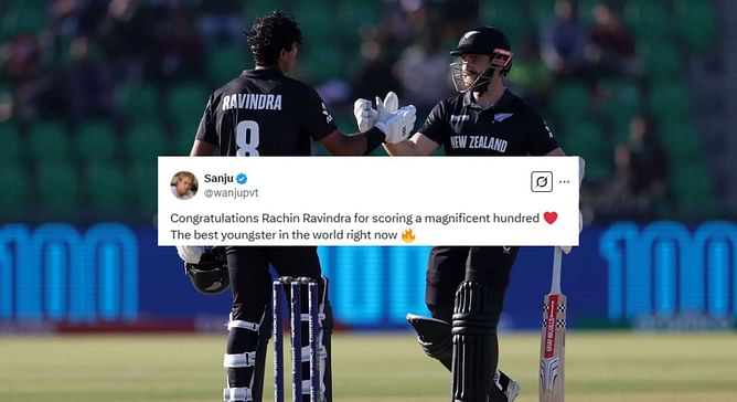 "The best youngster in the world right now" - Fans react to Rachin Ravindra's century in NZ vs SA 2025 Champions Trophy semifinal