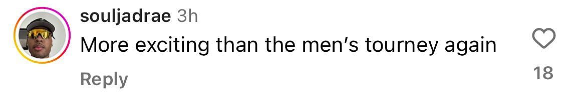 A fan says women&#039;s basketball is more exciting than men&#039;s again this season