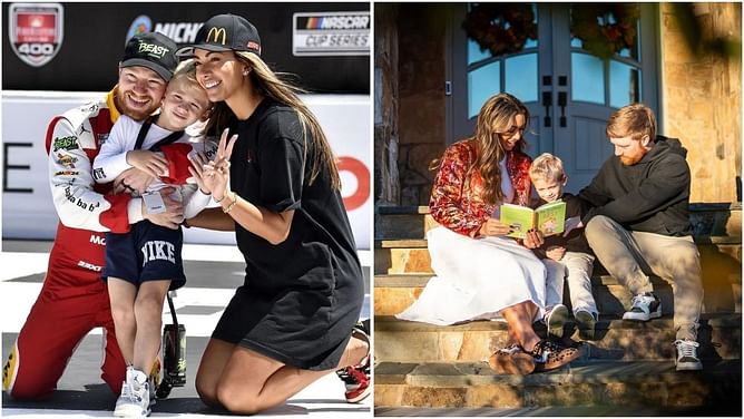 "I always wanted to be there to pick him up": Tyler Reddick's wife Alexa reveals what it is like to be married to a racer on Haley Dillon's podcast